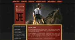 Desktop Screenshot of caballosensalamanca.com